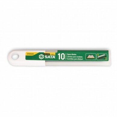 Laužomos geležtės SK2 9mm 10vnt. 2 Laužomos geležtės SK2 9mm 10vnt. 2