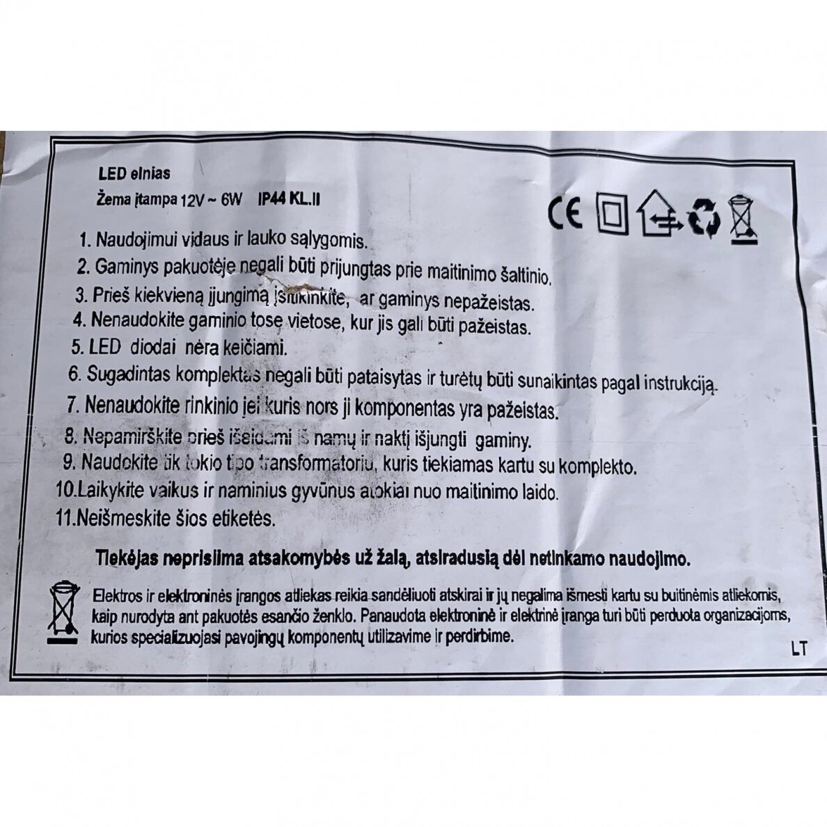 LED elnias 3D 63x15x30 Baltas / Mėlynas / Geltonas + 25% greitai mirksinčios baltos spalvos 3 LED elnias 3D 63x15x30 Baltas / Mėlynas / Geltonas + 25% greitai mirksinčios baltos spalvos 3