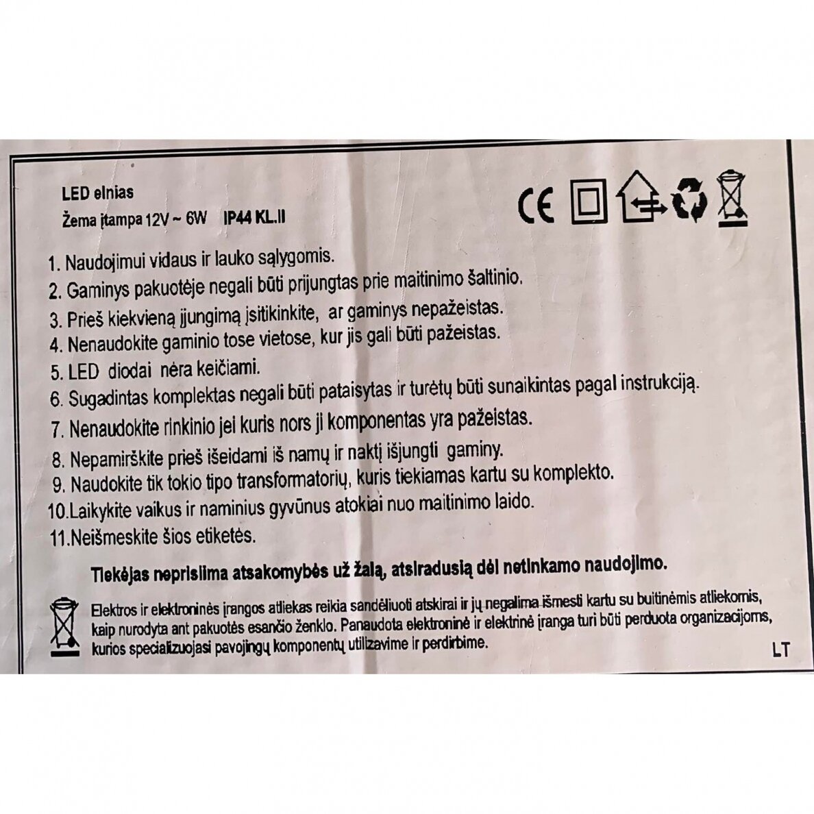 LED elnias 3D 95x25x110 Baltas / Mėlynas / Geltonas + 25% greitai mirksinčios baltos spalvos 3 LED elnias 3D 95x25x110 Baltas / Mėlynas / Geltonas + 25% greitai mirksinčios baltos spalvos 3