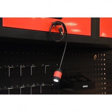 Lempa įkraunama su magnetu lanksti usb 1 Lempa įkraunama su magnetu lanksti usb 1