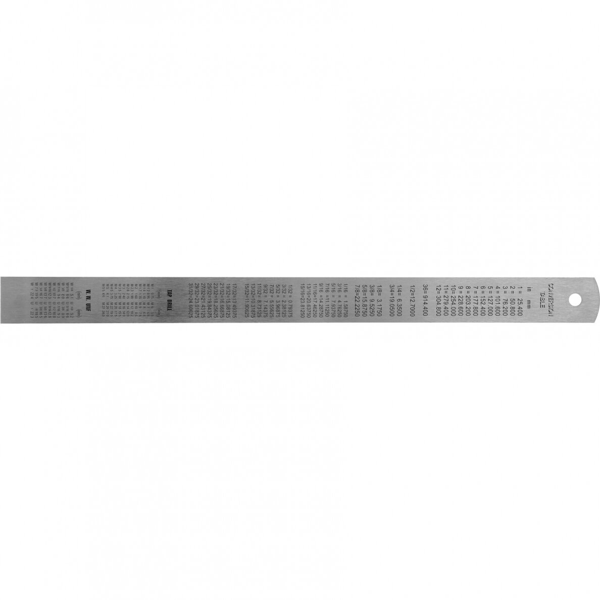 Liniuotė plieninė 300mm 1 Liniuotė plieninė 300mm 1