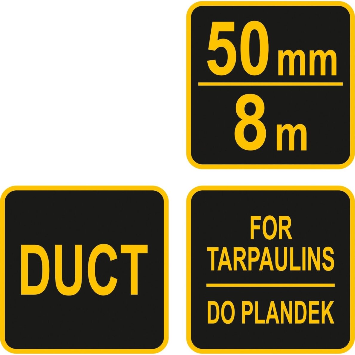 Lipni juosta tentų remontui 50mm x 8m 2