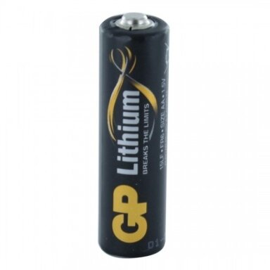Ličio maitinimo elementas AA GP LITHIUM Ličio maitinimo elementas AA GP LITHIUM