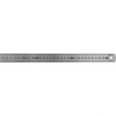 Liniuotė plieninė 300mm Liniuotė plieninė 300mm