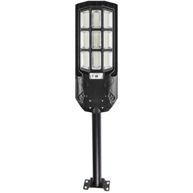 Gatvės šviestuvas su saulės baterija 200-400W 6500K su laikikliu 13 Gatvės šviestuvas su saulės baterija 200-400W 6500K su laikikliu 13