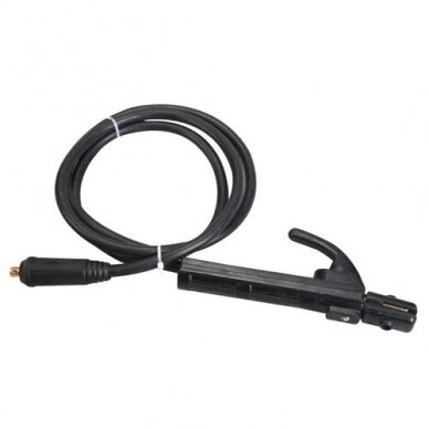 kabelis su elektrodu laikikliu 2m 16mm2 200amp. kabelis su elektrodu laikikliu 2m 16mm2 200amp.