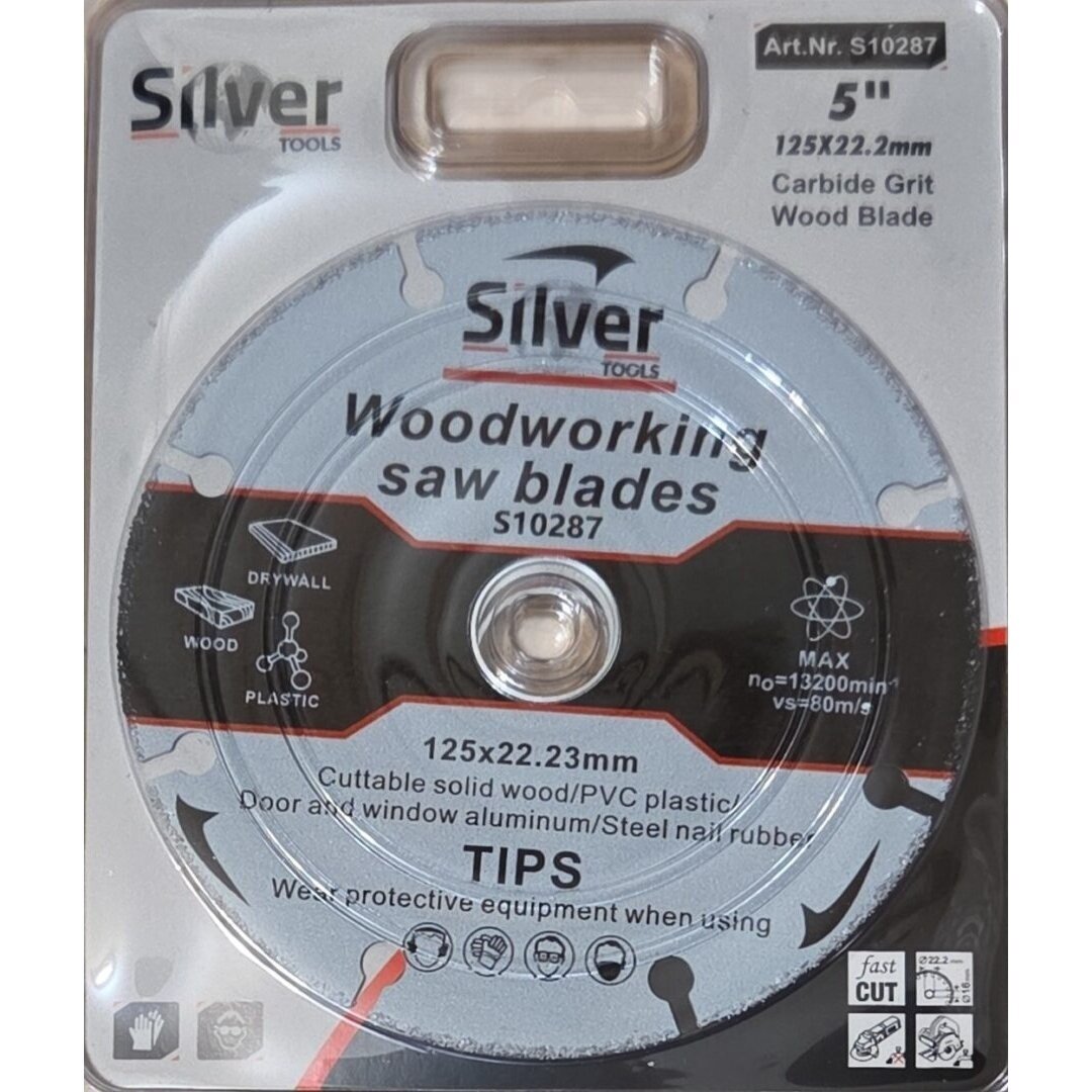 Medienos pjovimo diskas 125x22.2mm 8 dantys S10287 1