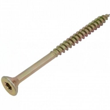 Medsraigtis daliniu sriegiu, cinkuotas TX 6mm 70-140mm Medsraigtis daliniu sriegiu, cinkuotas TX 6mm 70-140mm