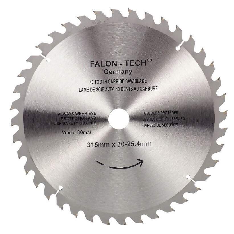 Pjūklas medžiui 315×25-30mm 40T Pjūklas medžiui 315×25-30mm 40T