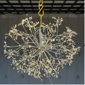 Mikro LED rutulys 720led 40cm Šiltai baltas Mikro LED rutulys 720led 40cm Šiltai baltas