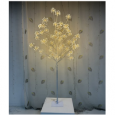 Mikro LED medis 1200led 150cm Šiltai baltas