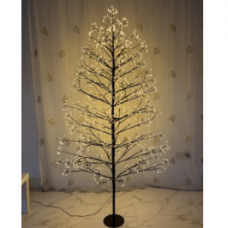 Mikro LED medis 1260led 150cm Šiltai baltas