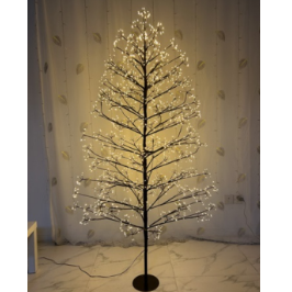 Mikro LED medis 1260led 150cm Šiltai baltas Mikro LED medis 1260led 150cm Šiltai baltas