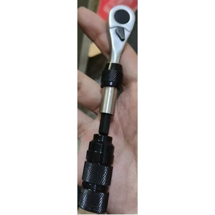 Terkšlė ypač maža 1/4" 72d. L-90mm 4 Terkšlė ypač maža 1/4" 72d. L-90mm 4