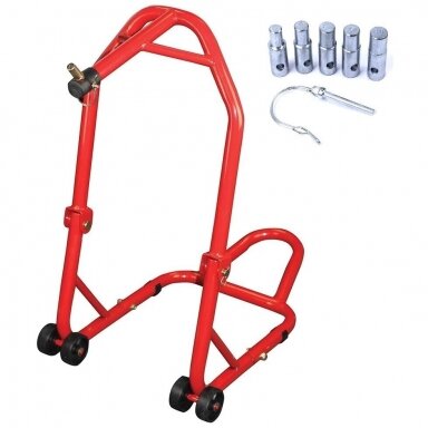 Motociklo stovas priekiniam ratui 340kg Motociklo stovas priekiniam ratui 340kg
