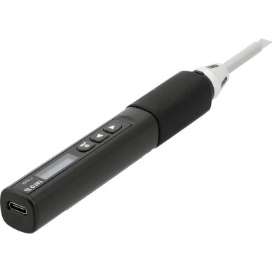 Nešiojamas skaitmeninis lituoklis su OLED USB-C 3
