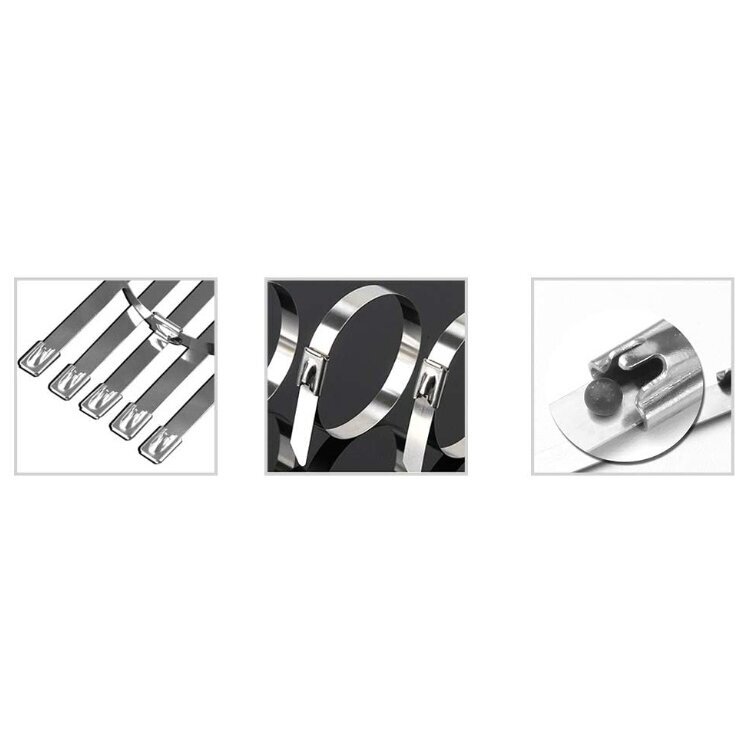 Nerūdijančio plieno dirželių užtempimo replės 0.3-12mm 9