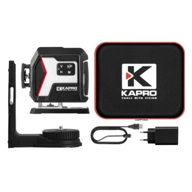 Nivelyras žaliu spinduliu 360° KAPRO 933G Nucleo mini 3D 2 Nivelyras žaliu spinduliu 360° KAPRO 933G Nucleo mini 3D 2