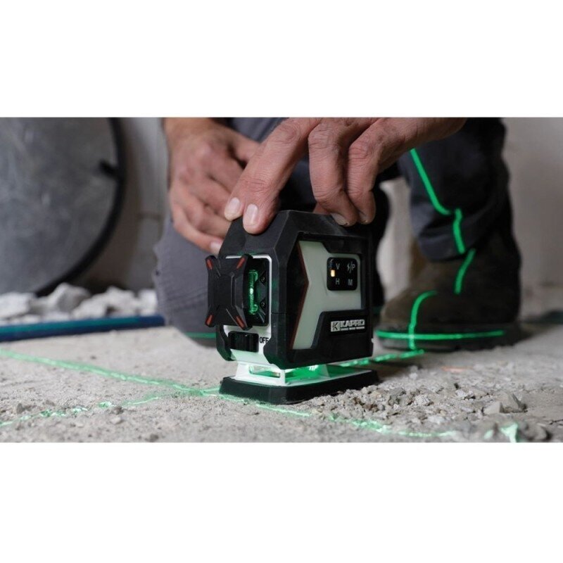 Nivelyras žaliu spinduliu 360° KAPRO 933G Nucleo mini 3D 5