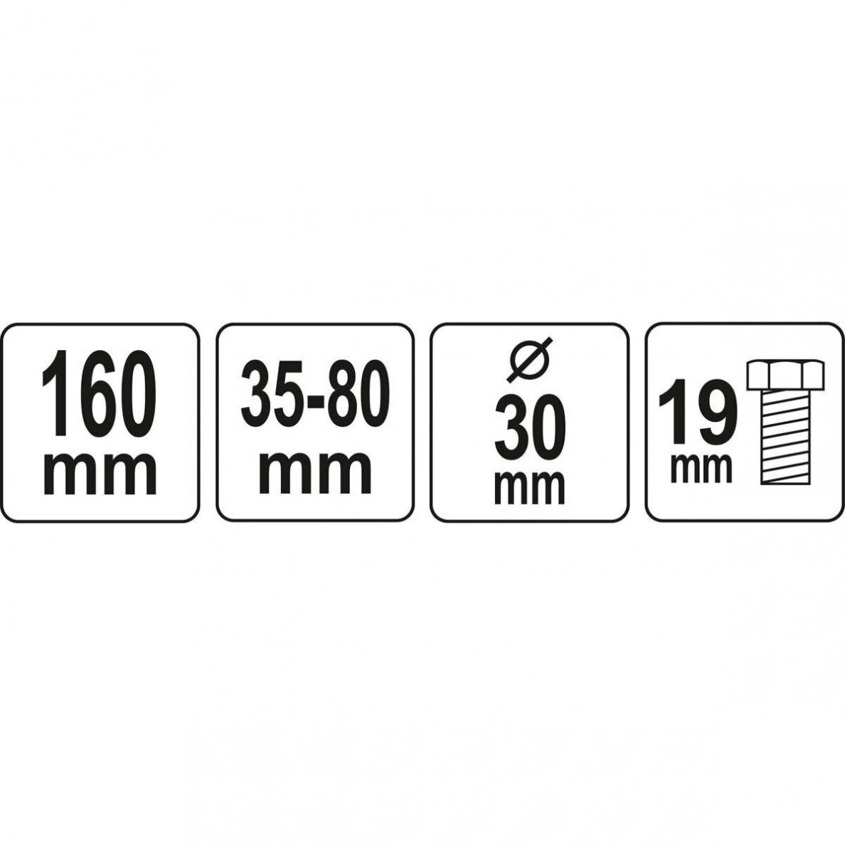 Nuimtuvas šarnyrams žirklinis 30mm 1 Nuimtuvas šarnyrams žirklinis 30mm 1