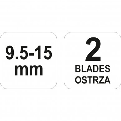 Oblius gipso plokščių kraštams 2 peiliai 4 Oblius gipso plokščių kraštams 2 peiliai 4