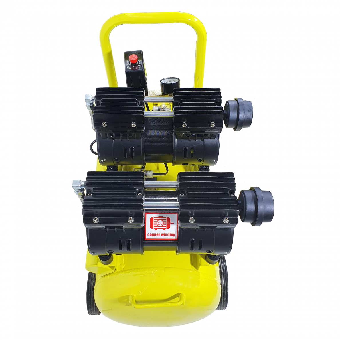 Oro kompresorius betepalinis 4 cilindrų 230V 50L. 2 Oro kompresorius betepalinis 4 cilindrų 230V 50L. 2