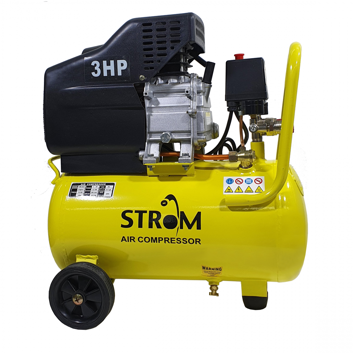 Oro kompresorius stūmoklinis 1 cilindro 220V 24L. Oro kompresorius stūmoklinis 1 cilindro 220V 24L.
