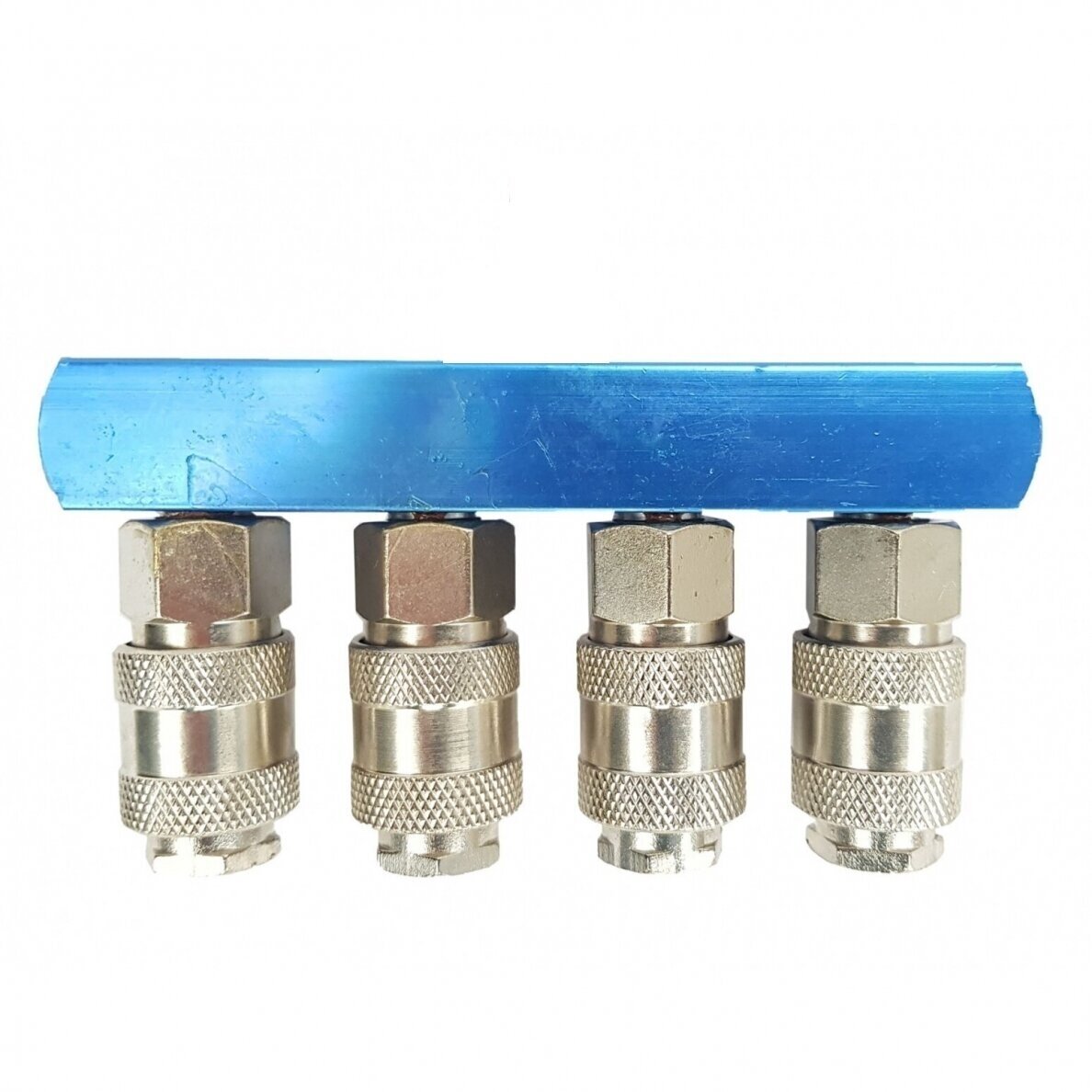 Oro paskirstytojas 1/4" 4 lizdai Oro paskirstytojas 1/4" 4 lizdai