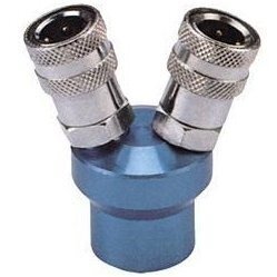 Oro paskirstytojas 1/2" 2 lizdų su vožtuvais Oro paskirstytojas 1/2" 2 lizdų su vožtuvais