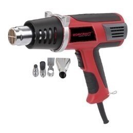 Kaitinimo fenas/orapūtė su priedais 2000W WORCRAFT HG20600 2