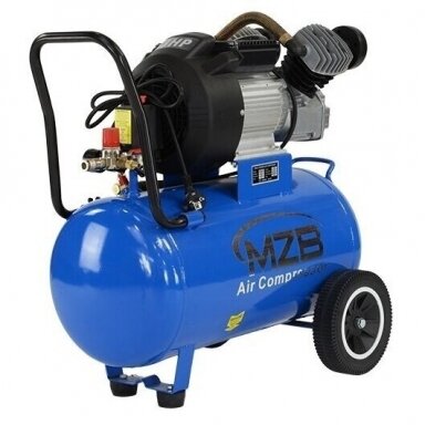 Oro kompresorius stūmoklinis 2 cilindrų 220V 50L. Oro kompresorius stūmoklinis 2 cilindrų 220V 50L.