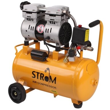 Oro kompresorius betepalinis 2 cilindrų 230V 24L. Oro kompresorius betepalinis 2 cilindrų 230V 24L.