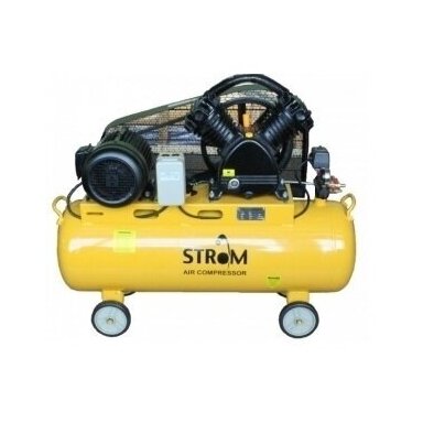 Oro kompresorius stūmoklinis 2 cilindrų 380V 100L. Oro kompresorius stūmoklinis 2 cilindrų 380V 100L.