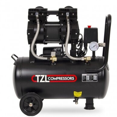 Oro kompresorius betepalinis 2 cilindrų 220V 24L. Oro kompresorius betepalinis 2 cilindrų 220V 24L.