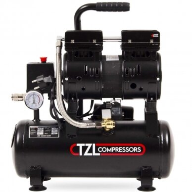 Oro kompresorius betepalinis 2 cilindrų 220V 9L. 110l/min Oro kompresorius betepalinis 2 cilindrų 220V 9L. 110l/min