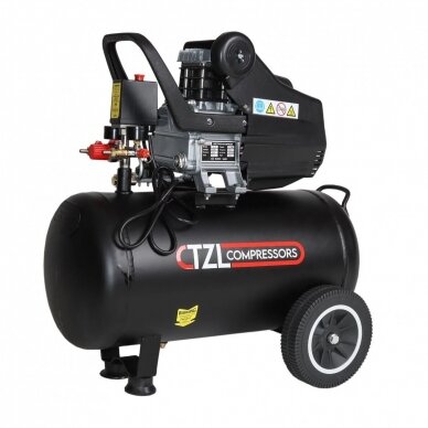 Oro kompresorius stūmoklinis 1 cilindro 220V 50L Oro kompresorius stūmoklinis 1 cilindro 220V 50L