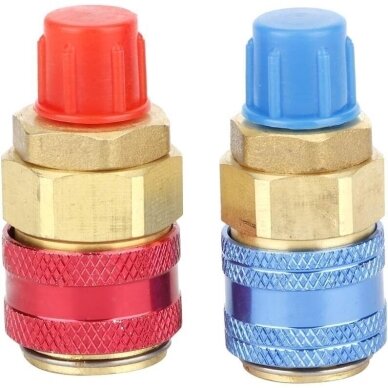 Jungtys kondicionavimo sistemoms varinės 2vnt. A/C R-134a