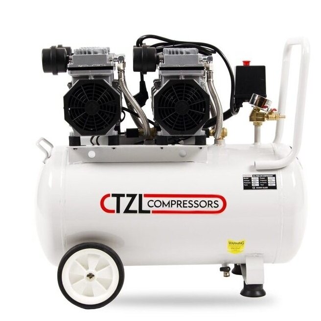 Oro kompresorius betepalinis 4 cilindrų 220V 50L. 1 Oro kompresorius betepalinis 4 cilindrų 220V 50L. 1