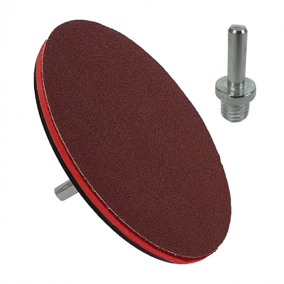 Padas velcro plonas su adapteriu M14 125mm S0262 Padas velcro plonas su adapteriu M14 125mm S0262