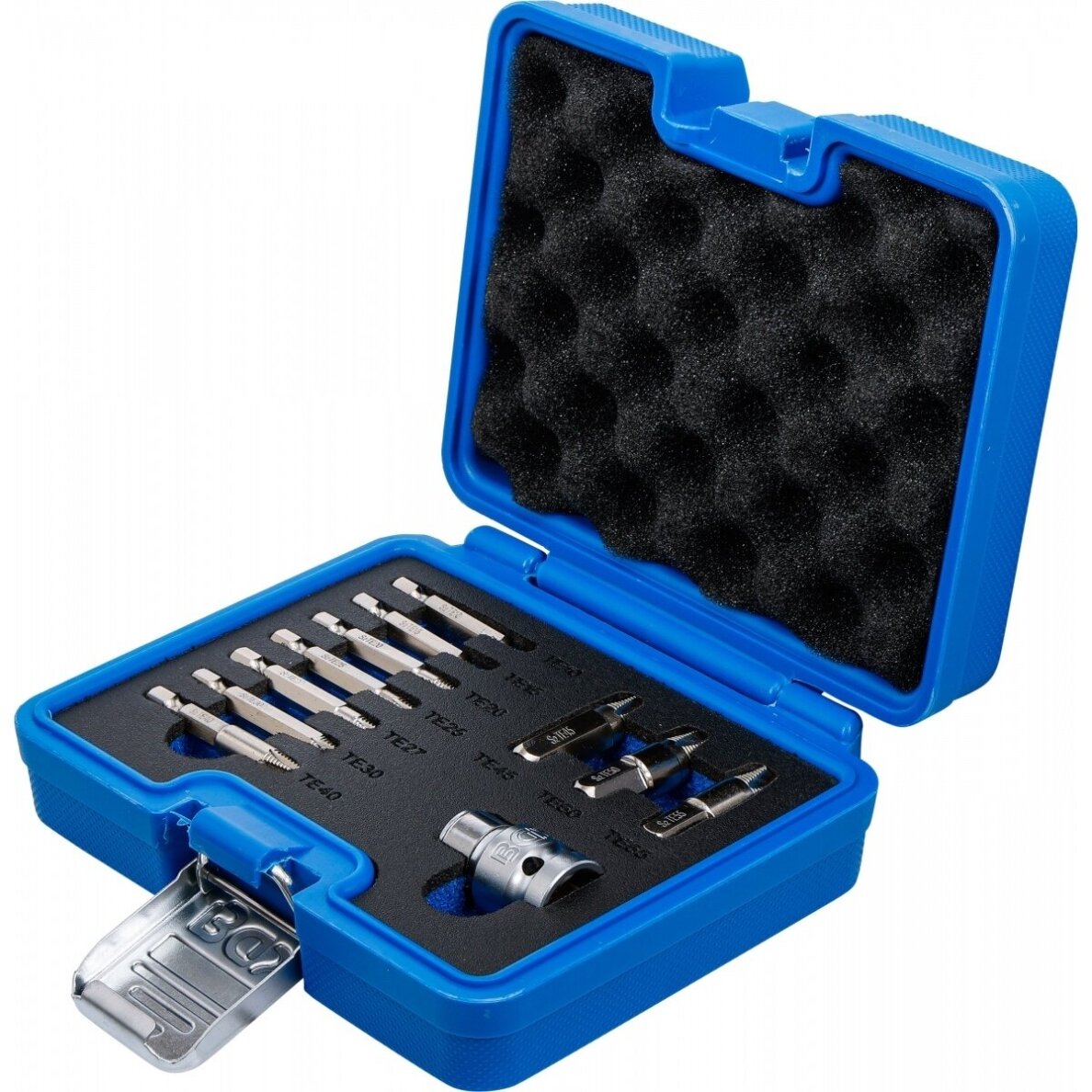 Pažeistų Torx varžtų ištraukiklių rinkinys T10–T55 11vnt. 74785 1