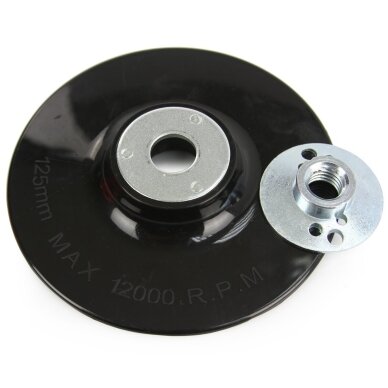 Padas atraminis šlifavimo popieriui M14 125mm
