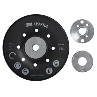 Padas atraminis šlifavimo popieriui M14 125mm 3M Padas atraminis šlifavimo popieriui M14 125mm 3M