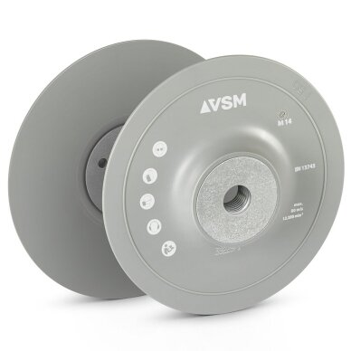 Padas atraminis šlifavimo popieriui M14 125mm VSM ZFI Padas atraminis šlifavimo popieriui M14 125mm VSM ZFI