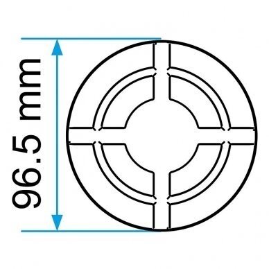 Padas guminis domkratui 96.5mm 1 Padas guminis domkratui 96.5mm 1
