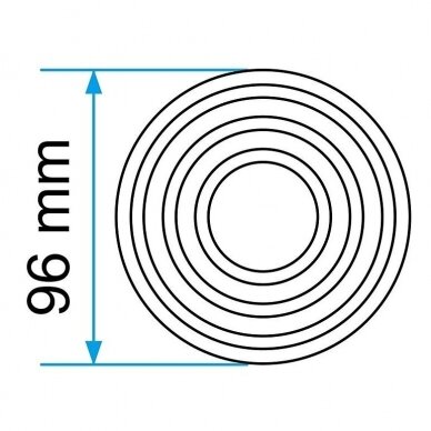 Padas guminis domkratui 96mm 1 Padas guminis domkratui 96mm 1