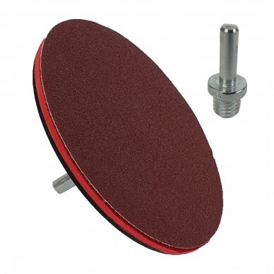 Padas velcro plonas su adapteriu M14 125mm S0262