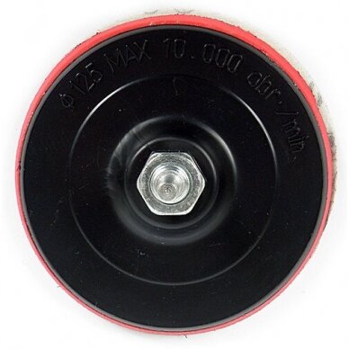 Padas velcro stambus su adapteriu M14 125mm S0261 2