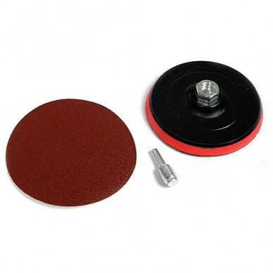 Padas velcro stambus su adapteriu M14 125mm S0261