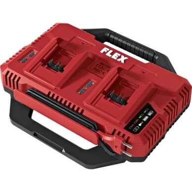 Pakrovėjas dvigubas FLEX CA SP 2X12/18V 230V 1 Pakrovėjas dvigubas FLEX CA SP 2X12/18V 230V 1