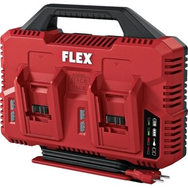 Pakrovėjas dvigubas FLEX CA SP 2X12/18V 230V Pakrovėjas dvigubas FLEX CA SP 2X12/18V 230V
